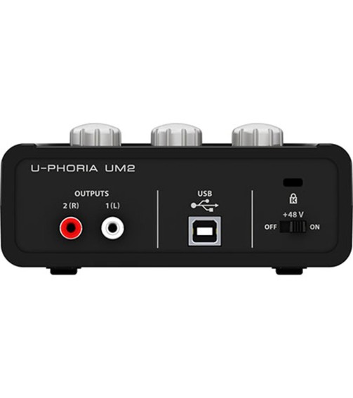 Behringer U-PHORIA UM2 2 x 2 Audio interfacce with USB 2.0