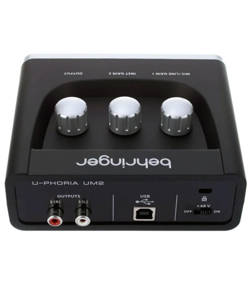 Behringer U-PHORIA UM2 2 x 2 Audio interfacce with USB 2.0