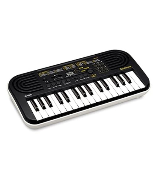 Casiotone Mini Keyboard SA-51 with Piano tones, Black