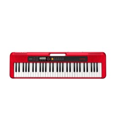 Casio CT-S200 Casiotone 61-Key Portable Keyboard (Red)