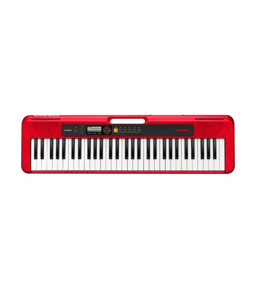 Casio CT-S200 Casiotone 61-Key Portable Keyboard (Red)