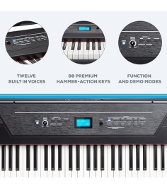 Alesis Recital Pro | 88-Key Digital Piano 