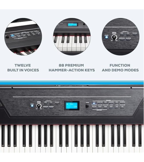 Alesis Recital Pro | 88-Key Digital Piano 