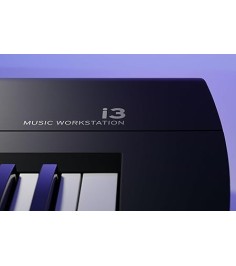 Korg i3 61 Key Music Workstation, Rubberized Matte Black