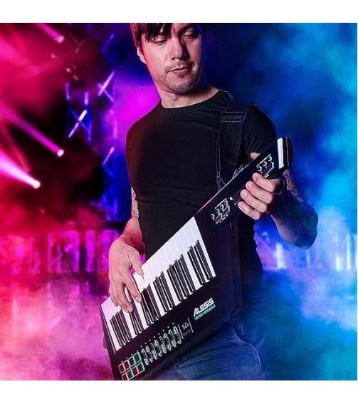 Alesis Vortex Wireless 2 - High-Performance USB MIDI Wireless Keytar Controller with Professional Software Suite Included