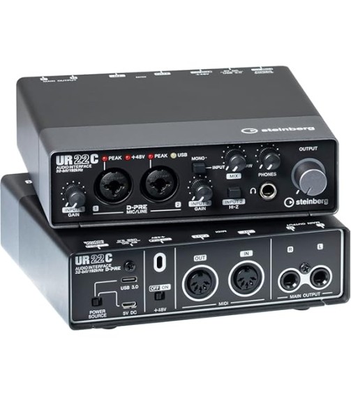 Steinberg Audio Interface UR22C Recording Pack