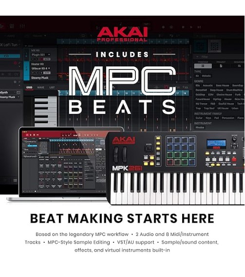 Akai Professional MPK261 61-key MIDI Controller