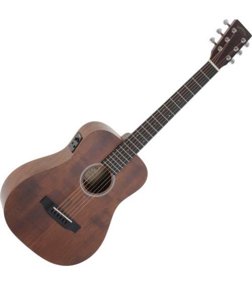 Sigma TM-15E Electro-Acoustic Travel Guitar, Mahogany