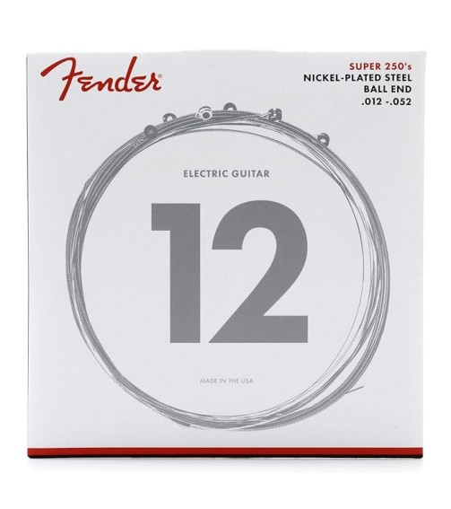 Fender 250H Nickel Plated Steel Electric Guitar Strings - Heavy