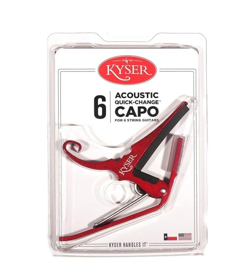 Kyser Quick-Change Capo for 6-string acoustic guitars