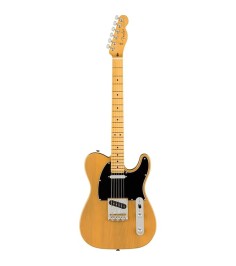 Fender Electric Guitar AM Pro II Tele Maple Butterscotch Blonde