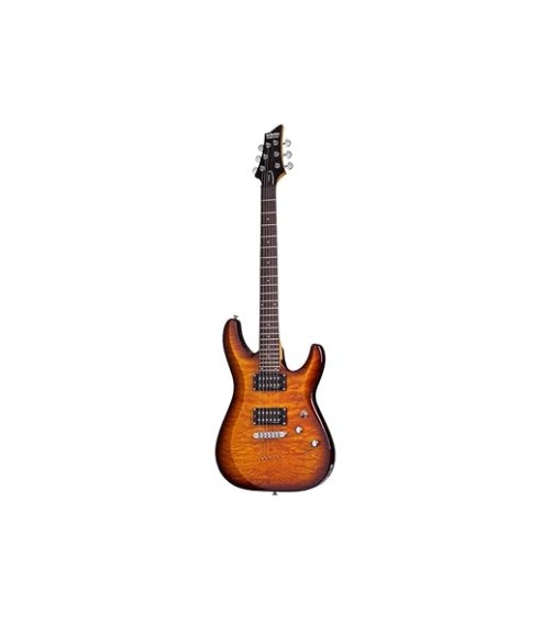 Schecter C-6 Plus VSB Solid-Body Electric Guitar, VSB