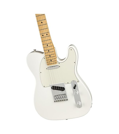 Fender Electric Guitar Player Telecaster Maple Polar White 