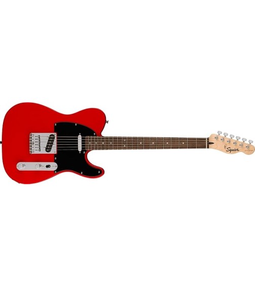 Squier Sonic Telecaster Electric Guitar, Torino Red