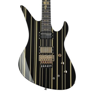 Schecter 6 String SYNYSTER GATES CUSTOM-S, Black/Gold (1742)