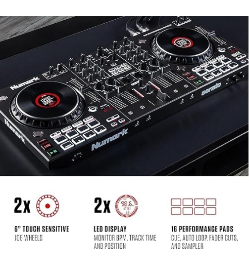 Numark NS4FX Professional 4-Deck DJ Controller