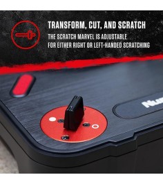 Numark PT01 Scratch Portable Turntable with Built-In DJ Scratch Switch