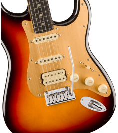 American Ultra II Stratocaster HSS EB Ultraburst + Case