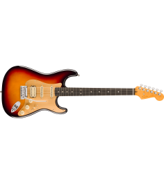 American Ultra II Stratocaster HSS EB Ultraburst + Case