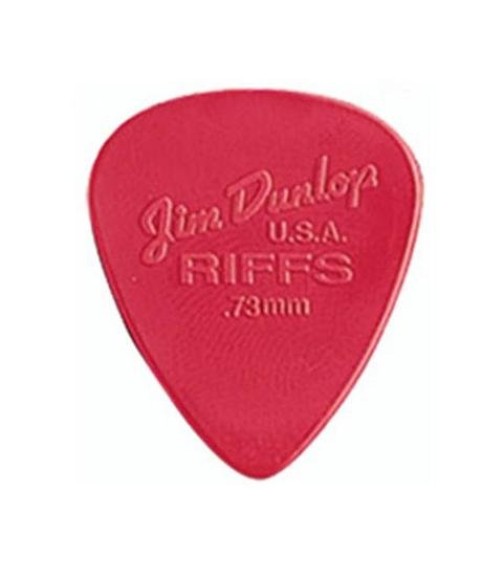 Jim Dunlop Riffs Nylon Standard Pick, Set Of 6, 73mm