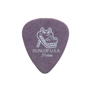 Dunlop 417P.71 Gator Grip, Purple.71mm, 12/Player's Pack